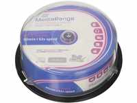 MediaRange MR201 CD-R Rohlinge (bedruckbar, 52x High-Speed, 700MB/80 min., 25-er