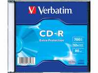 Verbatim CD-R Extra Protection, CD-Rohling mit 700 MB Datenspeicher, ideal für...