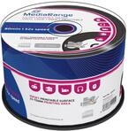 MediaRange Vinyl CD-R 700MB|80min 52-fache Schreibgeschwindigkeit, bedruckbar
