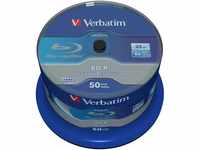 Verbatim BD-R SL Blu Ray Rohlinge, Datalife Blu Ray Disc mit 25 GB Datenspeicher,