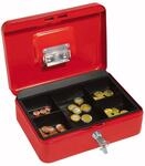 Wedo 145302H Geldkassette (aus pulverbeschichtetem Stahl, versenkbarer Griff,