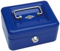 Wedo 145103X Geldkassette (aus pulverbeschichtetem Stahl, versenkbarer Griff,