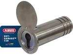 ABUS KeyGarage 729 - Schl&uuml;sseltresor f&uuml;r in der Wand - rostfreies Edelstahlrohr zur