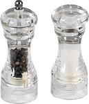 KESPER Set Pfefferm&uuml;hle und Salzstreuer aus Acryl, H&ouml;he: 14 cm