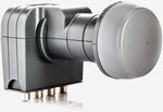 Fuba DEK 407 Quattro LNB f&uuml;r Multischalter - Universal LNB mit LTE-Filter f&uuml;r den