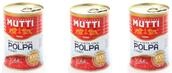 3x Mutti polpa di Pomodoro Tomatenpulpe Tomaten sauce 100% Italienisch 400g