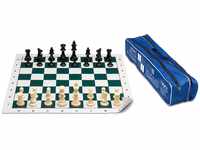 Cayro – Schachspiel – mit Figuren und Aufbewahrungstasche – hochwertiges