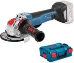 Bosch Professional 18V System Akku Winkelschleifer GWX 18V-10 PC mit X-LOCK