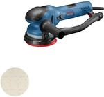 Bosch Professional Exzenterschleifer GET 55-125 (inkl. Schleifteller, 1xSchleifblatt,