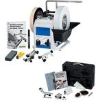 Tormek Nass-Schleifmaschine T8 Sch&auml;rfsystem Schleifmaschine + TNT808 Drechseln