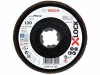Bosch Professional gerade Fächerschleifscheibe Best (für Metall, X-LOCK, X571,