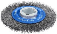 Bosch Professional 1x Scheibenb&uuml;rste Gewellter Draht Clean (f&uuml;r Metall, X-LOCK, &Oslash;