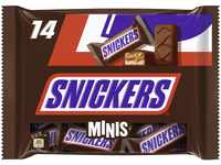 Snickers Minis, Schokoriegel mit Erdnuss und Karamell, Eine Packung (1 x 275 g)