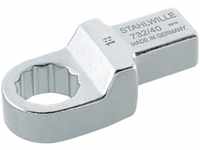 Stahlwille Ring-Einsteckwerkzeuge SW.22 mm Werkzeugaufnahme 14x18 mm