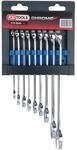 KS Tools 518.0640 CHROMEplus Ringmaulschl&uuml;ssel-Satz, abgewinkelt, 9-tlg.