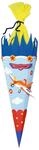 Ursus 9850019 - Schult&uuml;te Bastelset Flugzeug, sechseckig, H&ouml;he ca. 68 cm,