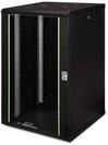 DIGITUS Netzwerk-Schrank 19 zoll 20 HE - Wandmontage - 600 mm Tiefe - Traglast 100 kg