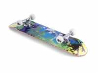 Enuff Splat Skateboard, Unisex, Erwachsene Einheitsgröße Grün/Blau