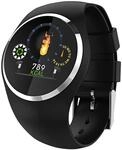 Atlanta Fitness Tracker mit Herzfrequenz Blutdruck Schlaf Schritte Farbdisplay mit