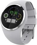 Atlanta Fitness Tracker mit Herzfrequenz Blutdruck Schlaf Schritte Farbdisplay mit