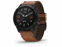 Garmin Fenix 6X Saphir Smartwatch Schwarz/Braun 010-02157-14