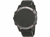 Garmin Fenix GPS-Uhr, 6 Sapphire, Multisport, Carbon-Grau mit schwarzem Band,...