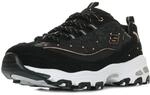 Skechers D'Lites 13087-BKRG, Womens Sneakers, Black, 40 EU
