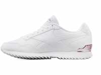 Reebok Damen ROYAL Glide Ripple Clip Sneaker, White Rose Gold Pearlized, 37 EU