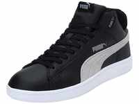 Puma Unisex Sneaker Smash v2 Mid PureTEX 367853 Puma Black-Quarry-Puma White...