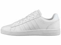 K-Swiss Damen Court Winston Sneaker, White/White, 38 EU