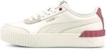 PUMA Damen Carina Lift Sneaker, Whisper White-Mauvewood, 37 EU