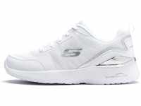 Skechers Damen Skech-Air Dynamight Black Sneaker, weiß - White (White), 40 EU