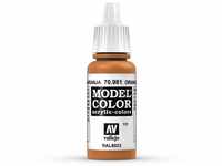 Farbe Vallejo Model Color 70981 Orange Brown (17ml)
