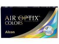 Air Optix Colors Gemstone Green Monatslinsen weich, 2 Stück, BC 8.6 mm, DIA...