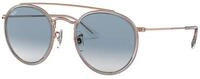 Ray-Ban Rayban Unisex-Erwachsene 0RB3647N 90683F 51 Sonnenbrille, Transparent