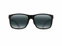 Maui Jim Herren 432-2M Sonnenbrille, Negro Mate, 59/17/140