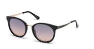 GUESS Unisex-Erwachsene GU7459 05Z 52 Sonnenbrille, Schwarz (Nero)