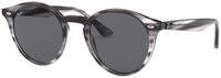 Ray-Ban Unisex 0rb2180 0RB2180643087, Blau (Striped Grey Havana), 49.0