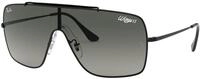 Ray-Ban Herren 0RB3697 Sonnenbrille, Blau (Black), 40