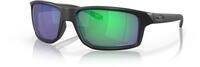 Oakley Unisex Gibston Sonnenbrille, Matt Schwarz/Prizm Jade, 60