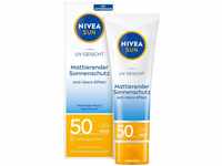 NIVEA SUN UV Gesicht Mattierender Sonnenschutz LSF 50 (50 ml), nicht fettende
