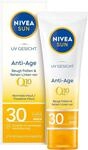 NIVEA SUN UV Gesicht Q10 Anti-Age Sonnenschutz mit LSF 30 (50 ml),