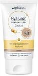 medipharma cosmetics Hyaluron Sonnenpflege get&ouml;nte Gesichtscreme | Mit LSF 50+ 