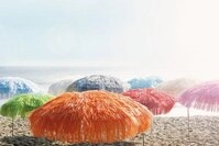 Jan Kurtz 493211 Sonnenschirm Hawaii, 200 cm, Wei&szlig;