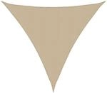 vidaXL Sonnensegel Oxford-Gewebe Dreieckig 5x5x5 m Beige
