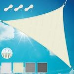 Sol Royal Sonnensegel dreieckig 6x4,2x4,2m Wasserdurchl&auml;ssig HDPE...