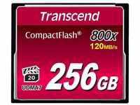 Transcend 256GB CompactFlash 800 Speicherkarte TS256GCF800