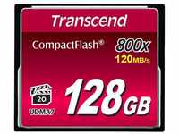 Transcend 128GB CompactFlash 800 Speicherkarte TS128GCF800