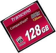 Transcend 128GB CompactFlash CF 800 Speicherkarte, VPG-20, bis zu 120 MB/s Read, 60