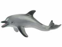Bullyland 67412 - Spielfigur Delphin, ca. 17 cm große Tierfigur, detailgetreu,